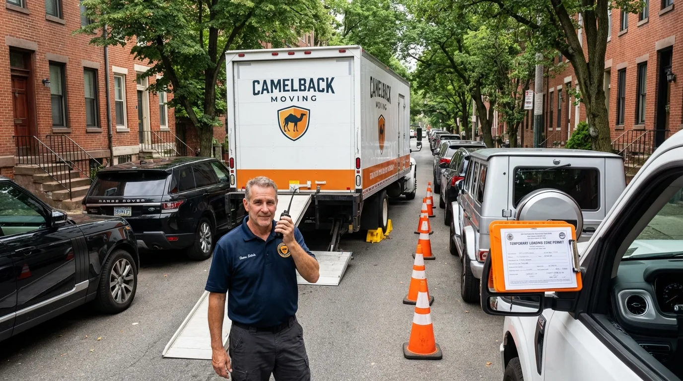 City street loading permit setup in Saint Johnsbury, VT
