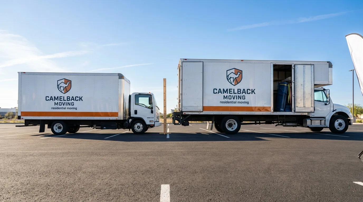 Moving truck size capacity guide in Saint Johnsbury